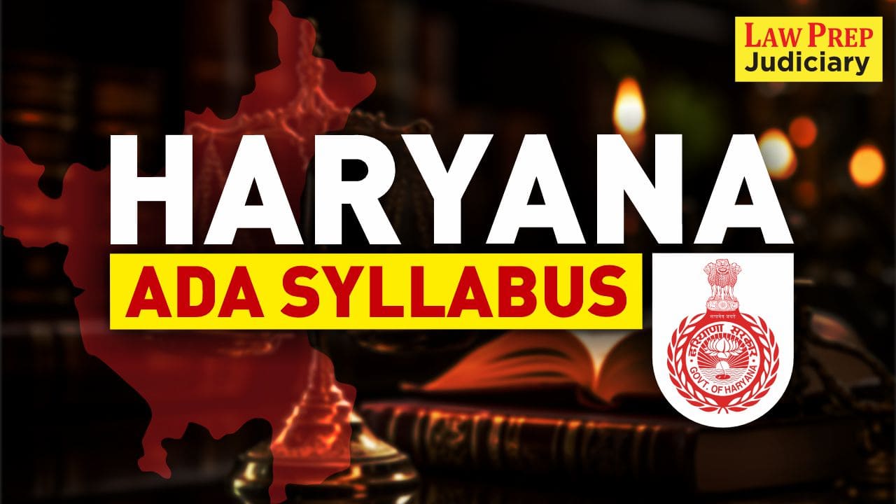 Haryana ADA Syllabus