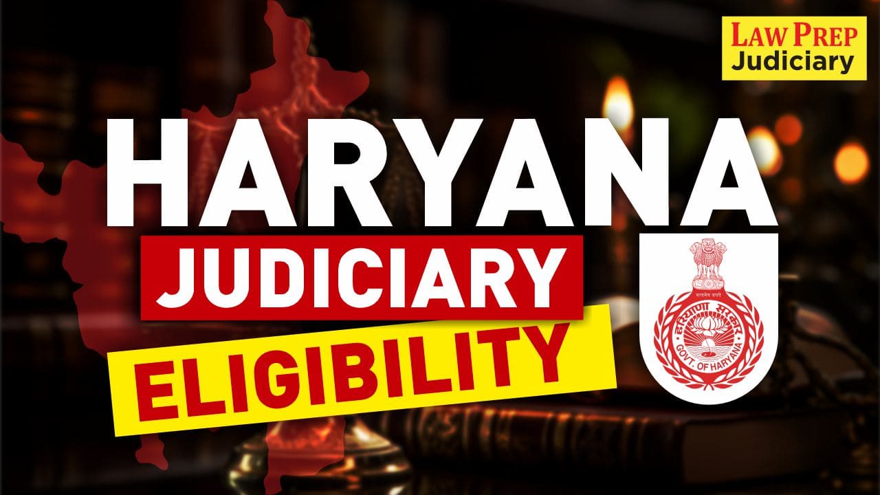 Haryana Judiciary Eligibility