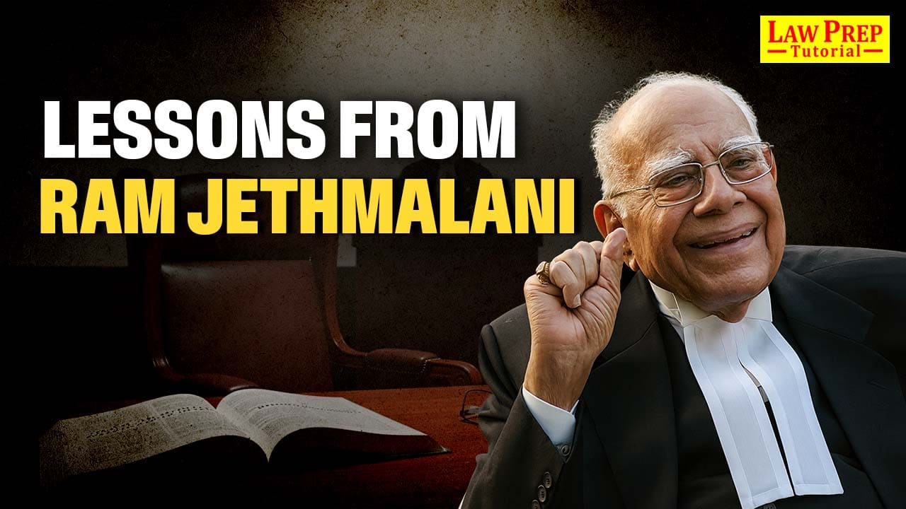 Lessons from Ram Jethmalani