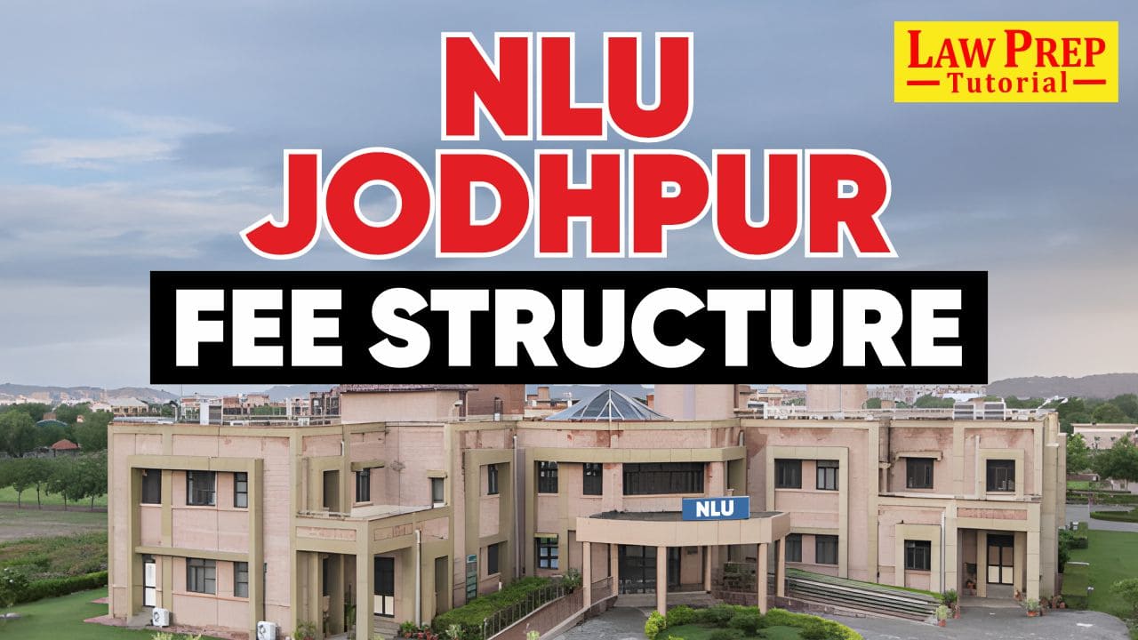 NLU Jodhpur Fee Structure