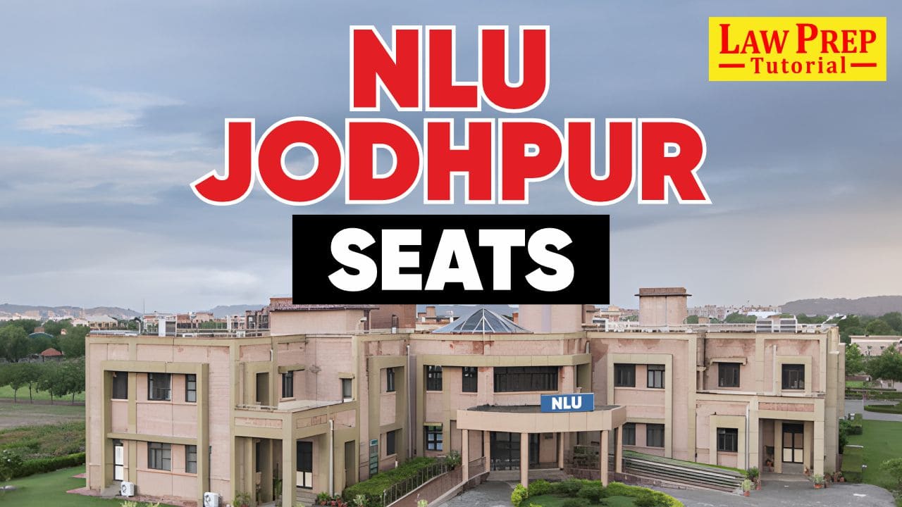 NLU Jodhpur Seat Matrix
