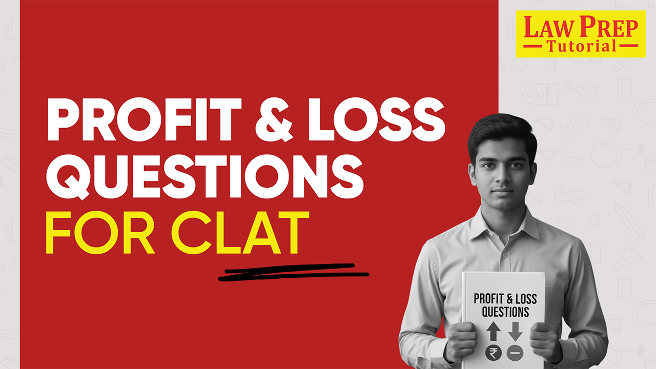 Profit and loss Questions for CLAT