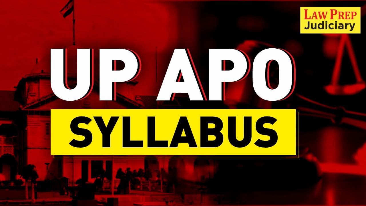 UP APO Syllabus