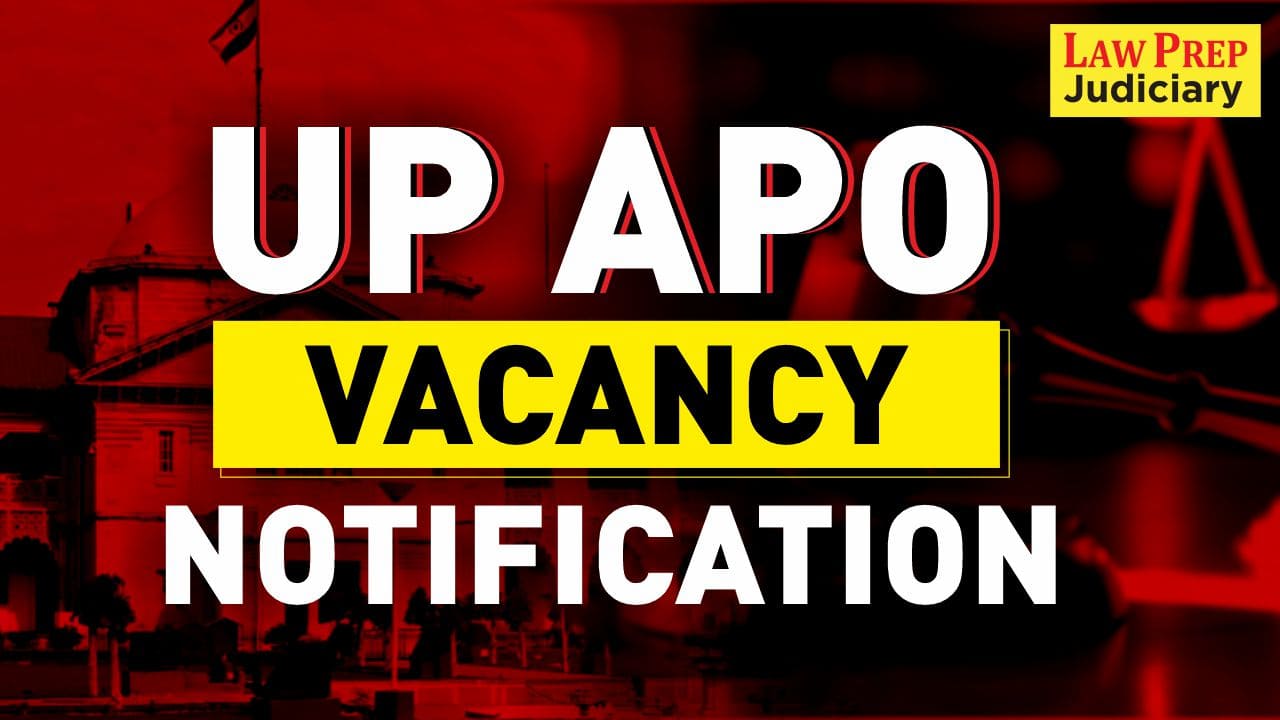 UP APO Vacancy Notification