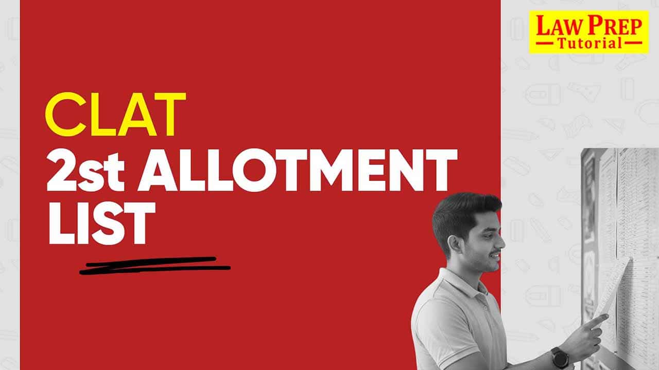 CLAT 2nd Allotment List