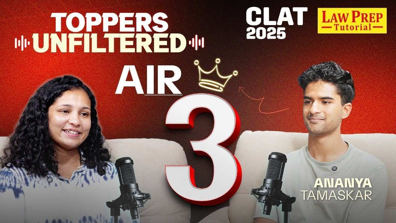 Ananya Tamaskar, AIR-3 CLAT 2025
