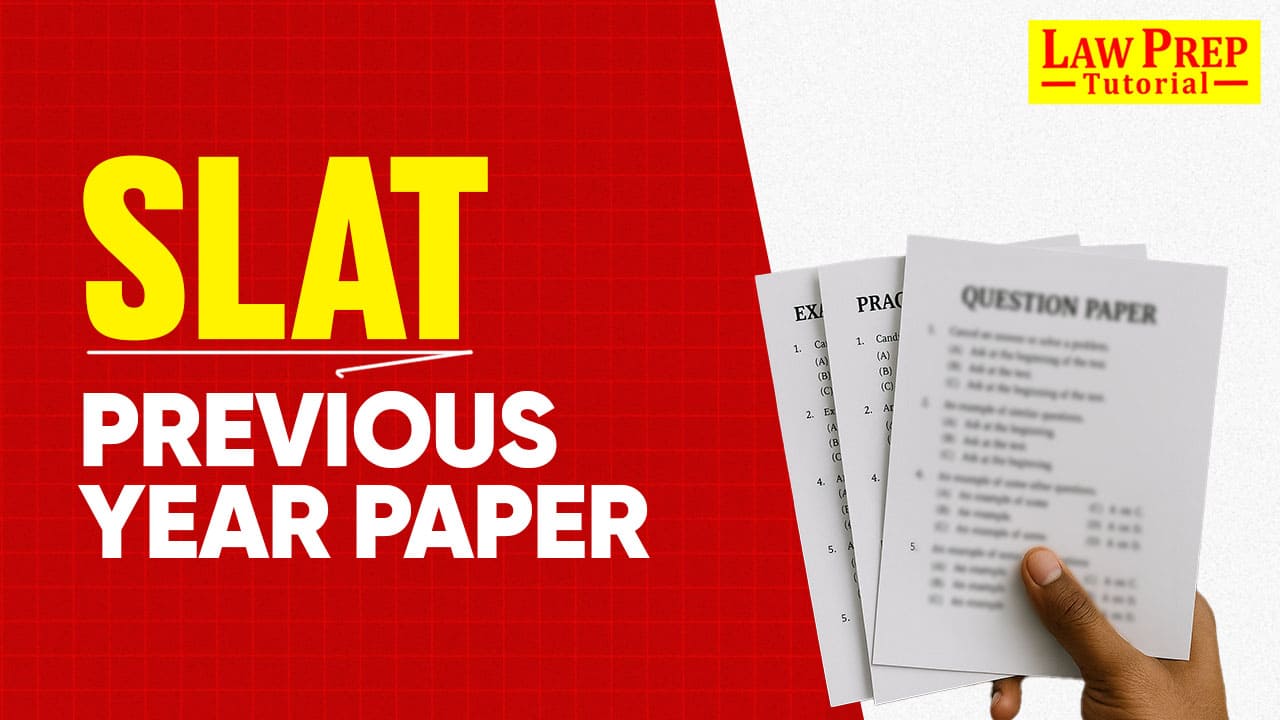 SLAT Previous Year Paper
