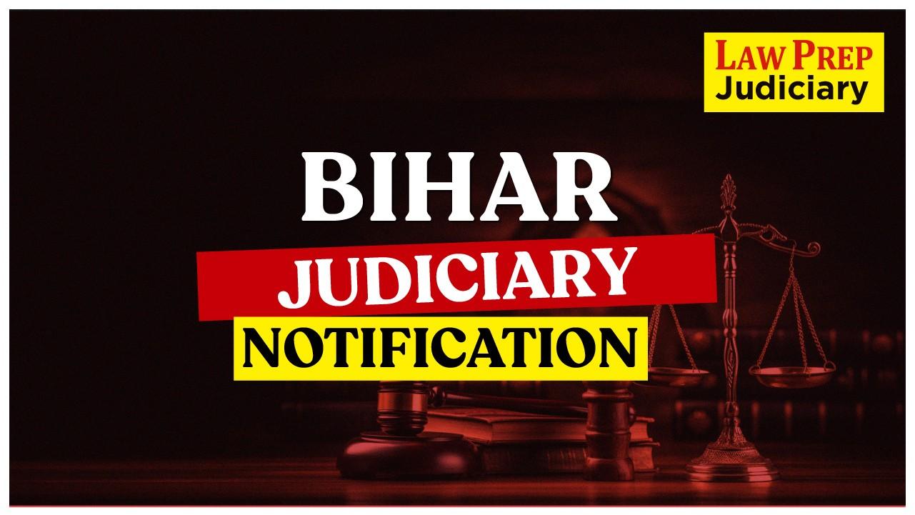 Bihar Judiciary Notification