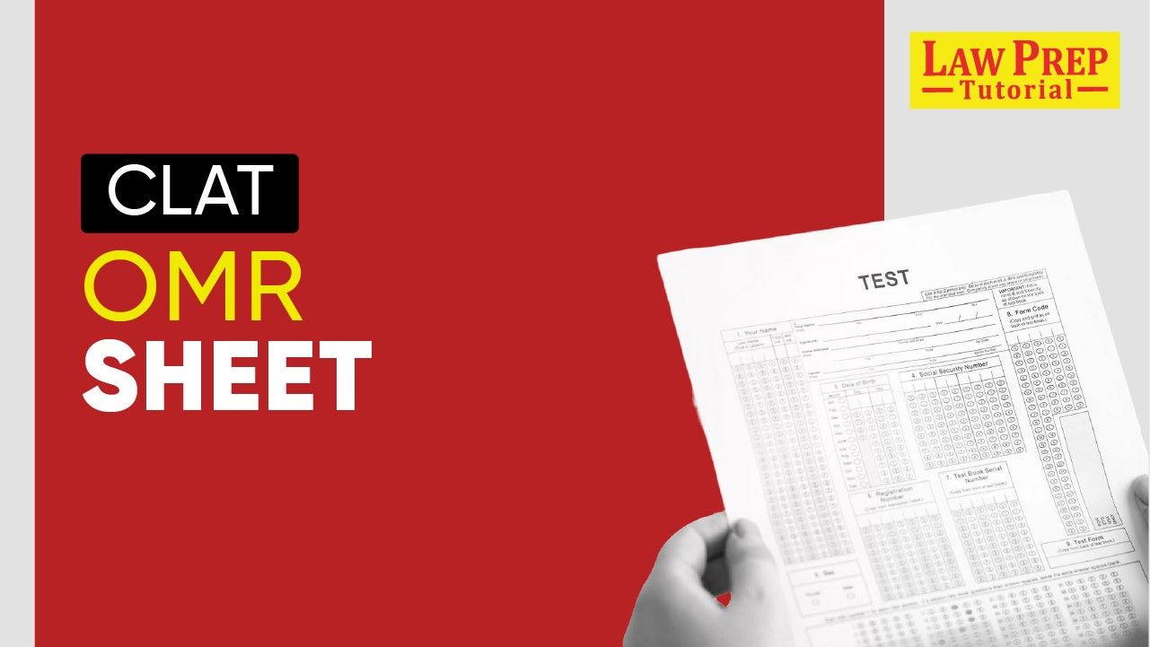 CLAT OMR Sheet