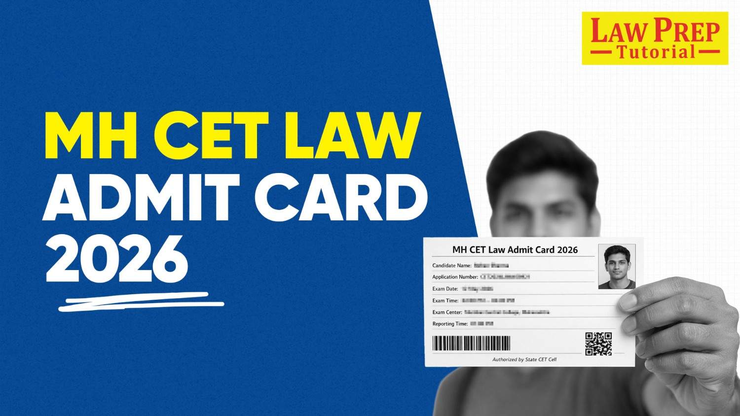 MH CET Law Admit card 2026