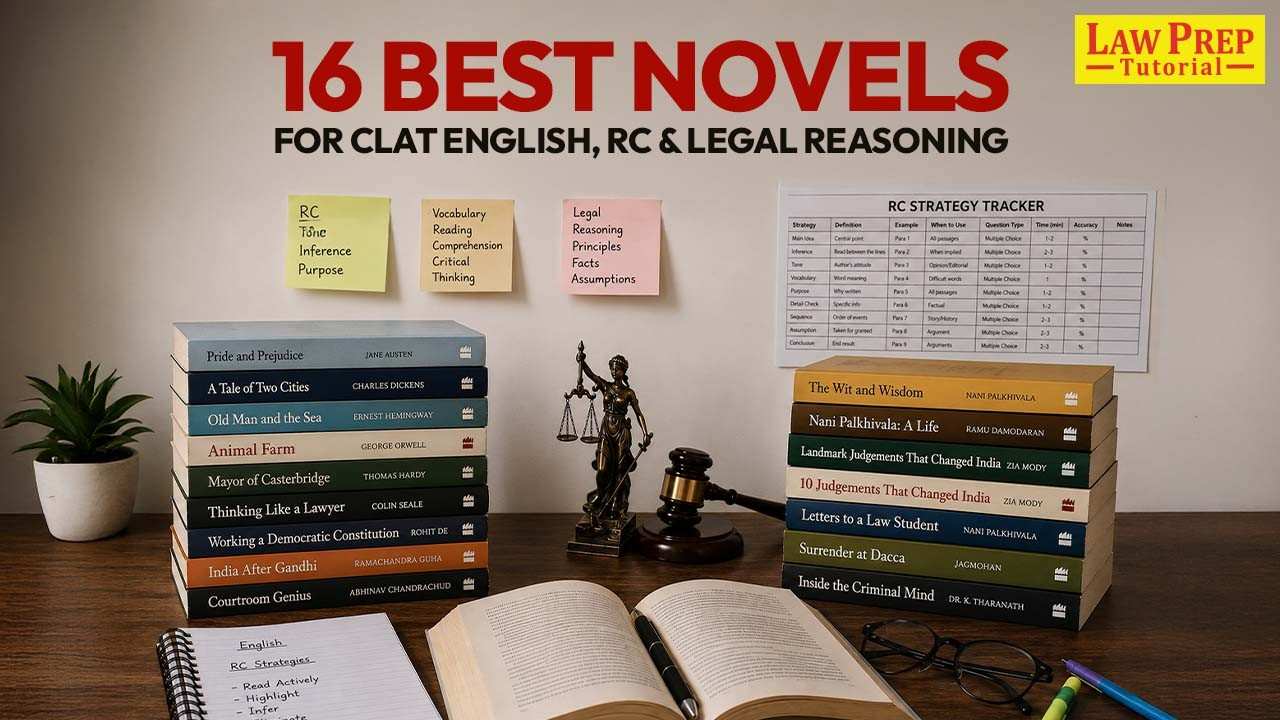 best novels for clat