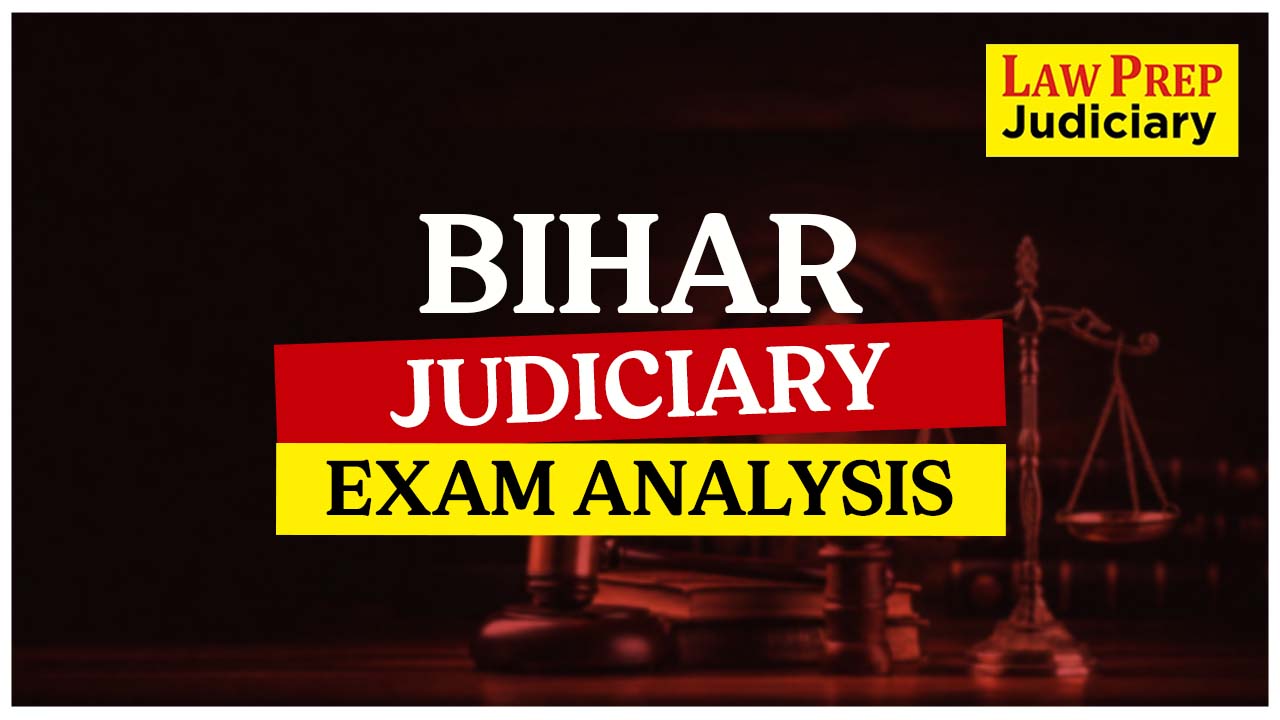 bihar judiciary exam analysis