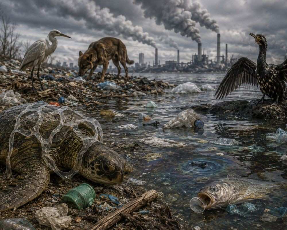 pollution effect on animals