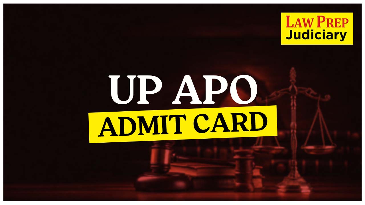 up apo admit card