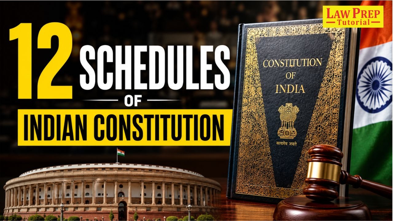 schedules of indian constitution
