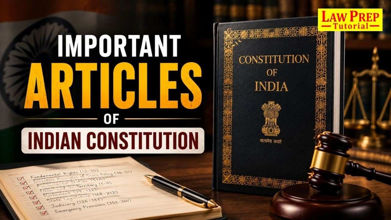 important articles of indian constitution