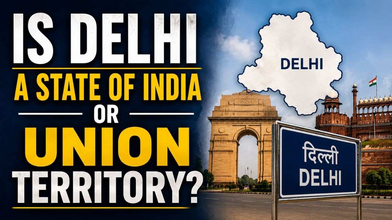 is delhi a state of india or union territory