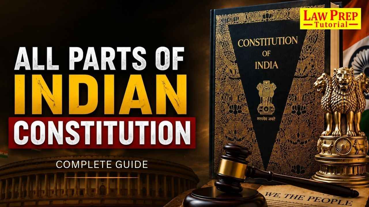 parts of indian constitution