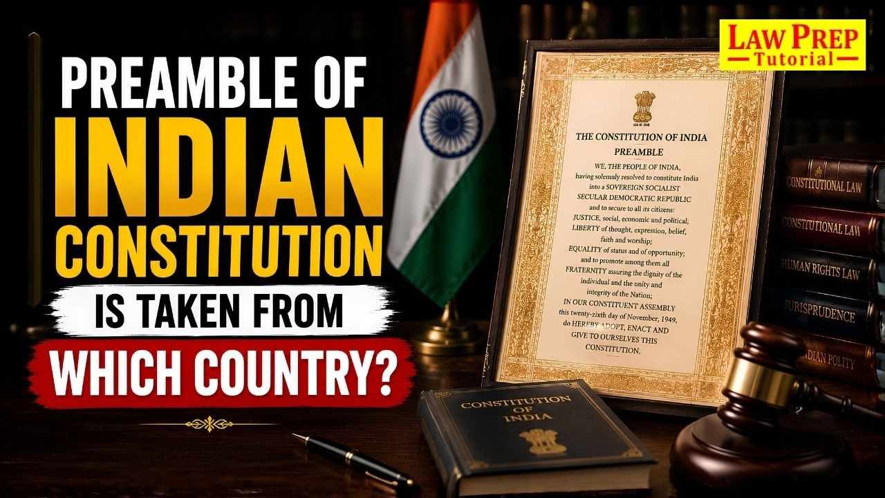 preamble of indian constitution is taken from which country